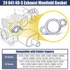 Feekoon 10 Pack Replacement for 24 041 49-S Exhaust Manifold