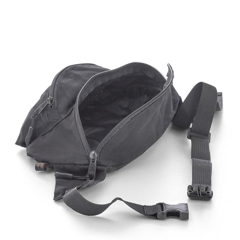 Alpha Industries Big Waist Bag, black, Classic