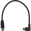 Duttek Mini USB to USB C Cable, Right Angled USB