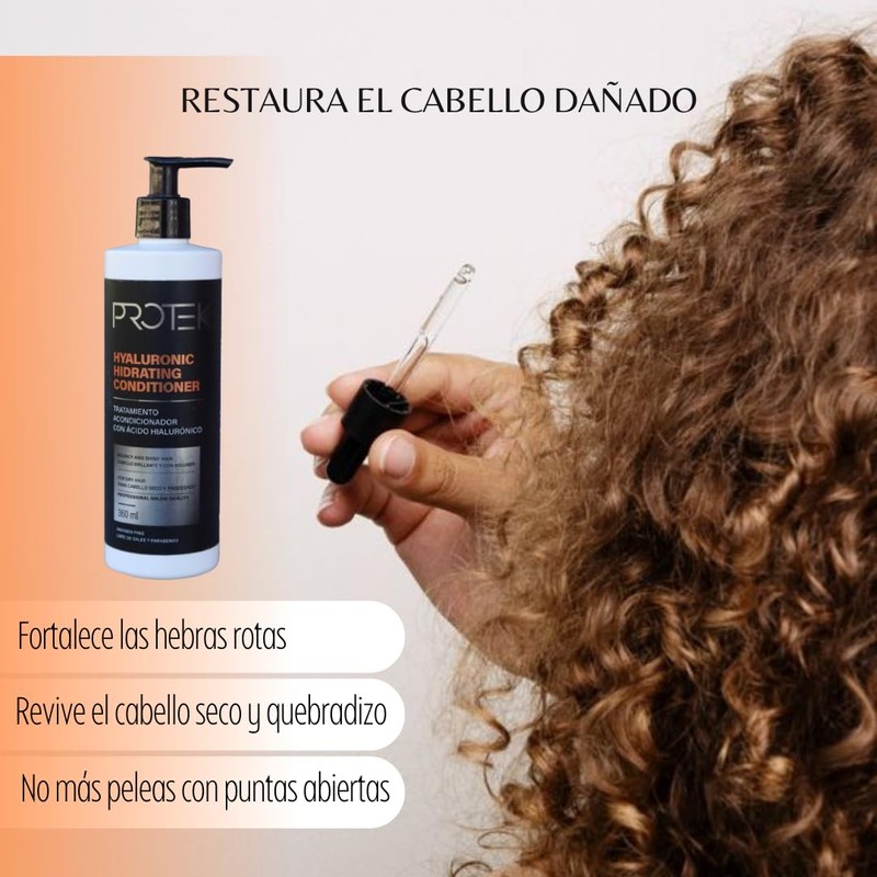 Tratamiento para cabello maltratado (Shampoo y Acondicionador)