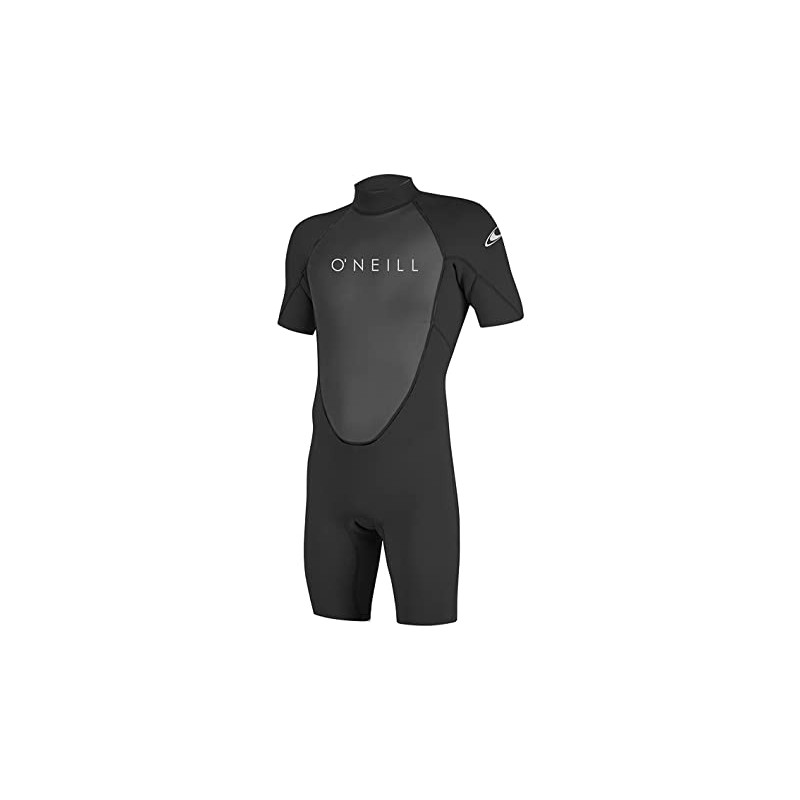 O'Neill Men's Reactor-2 2mm Back Zip Short Sleeve Spring Wetsuit,