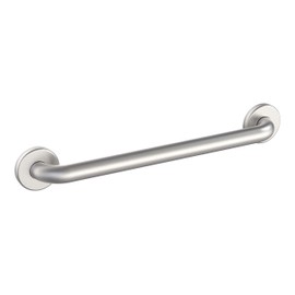 WingIts WGB5SS12 STANDARD Grab Bar, Concealed Mount, Satin Stainless Steel, 12-Inch Length by 1.25-Inch Diameter
