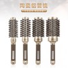 Factory Direct Thick Rolling Brush Cylinder Curling Gold Ceramic Rolling Brush for High Heat & Heat Conduction Air 5.3Cm 4ea
