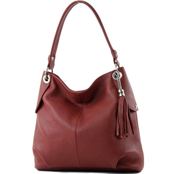 modamoda de - T185 - Italian Women's Leather Shoulder Bag