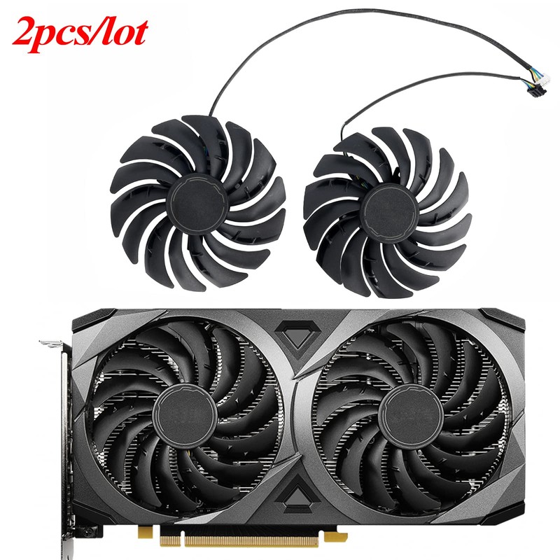 inRobert 95mm PLD10010S12HH RTX3060 RTX3070 GPU Fan for MSI RTX