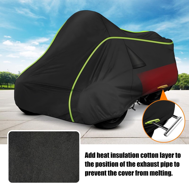 for Can-Am Spyder RT Full Cover 2010-2019, 420D Heavy Duty
