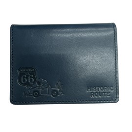 Nadaya Peanuts 73119 Snoopy Pass Case, ROUTE 66 Navy Genuine Cowhide Leather, H3.1 x 4.1 x 0.5 inches (80 x 105 x 12 mm)