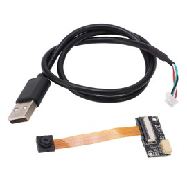 5MP Embedded Camera Module Flexible Cable Webcam Board 68 Degree No Distortion Fixed Focus
