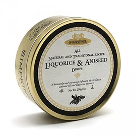 Simpkins Liquorice & Aniseed Drops 200g (5 Pack)