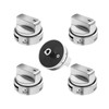 AEZ73453509 Stove Knobs Replacements Compatible with lg Gas Range Oven