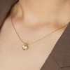 Heart Gold Necklace for Women Dainty Trendy 14k Gold Necklace