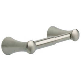 DELTA D73850-SS Lahara Toilet Paper Holder, Brilliance Stainless Steel, 3.7 x 8.5 x 2 Inches