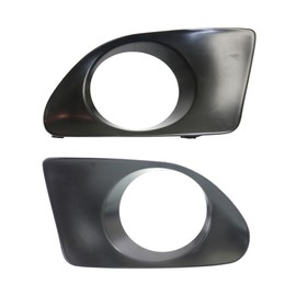 KarParts360 For Lexus RX350 2010 2011 2012 Fog Light Trim Driver And Passenger Side | Pair | Front | Primed | Replacement For LX1038110, LX1039110 | 814820E900, 814810E900