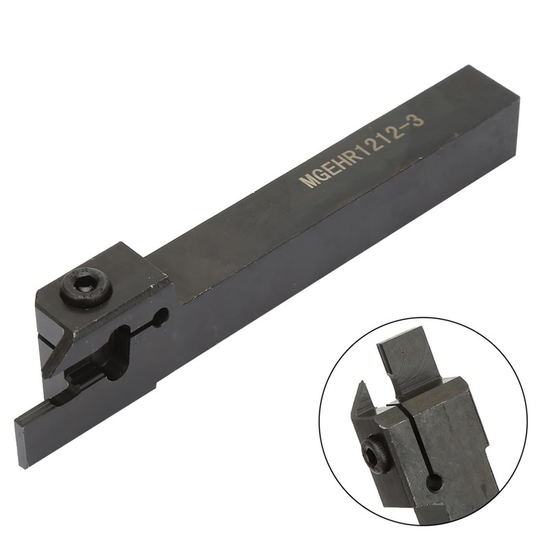 MGEHR1212-3 Lathe Parting Tool, Lathe Cut-Off Grooving Parting Tool Holder