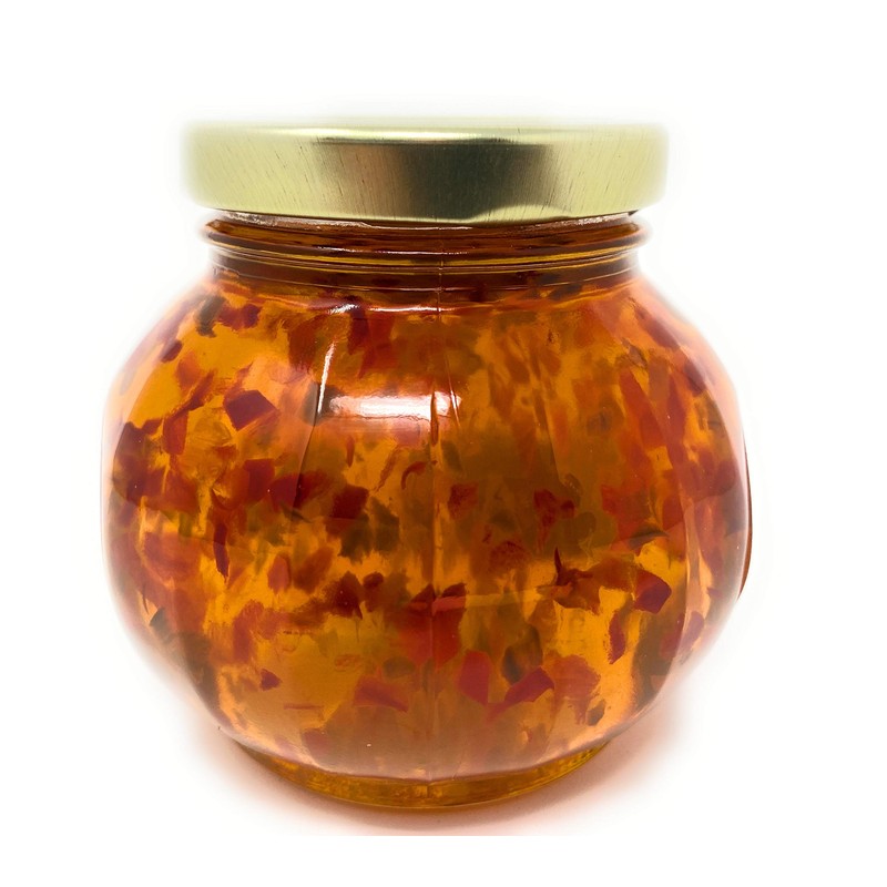 Aloha From Oregon Pepper Jelly Preserves, 10 Ounce Jar (Pomegranate,