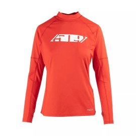 509 WOMENS FZN LVL 1 SHIRT APEX RED LG Moisture Wicking F05001200-140-