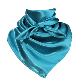 Molans 35 Inch Solid Color Wild Rag, Pure Cowboy Bandanas Oversize Western Neckerchief Bolo Head Scarf for Men Women