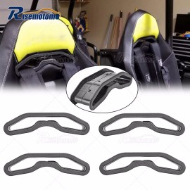 risemotom8 2PCS Harness Seat Belt Pass Through Bezel Insert Fits Polaris RZR XP XP4 1000