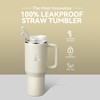 Gpeng 40 oz Tumbler with Handle, Water Bottles with Straw