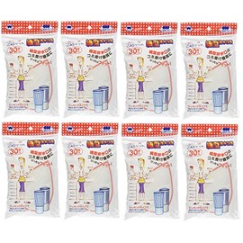 [Bulk Purchase] Garbage Shut Drainer Bags for Thin Drainers, 30 Sheets, M-271 x 8 Packs
