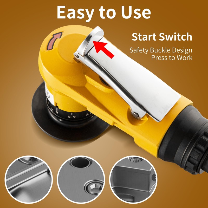 2 in 1 Pneumatic Chamfering Tool - Mini Air Chamfer