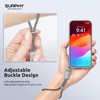 SURPHY 3 Pack Phone Wrist Strap with CellPhone Tether Tab,