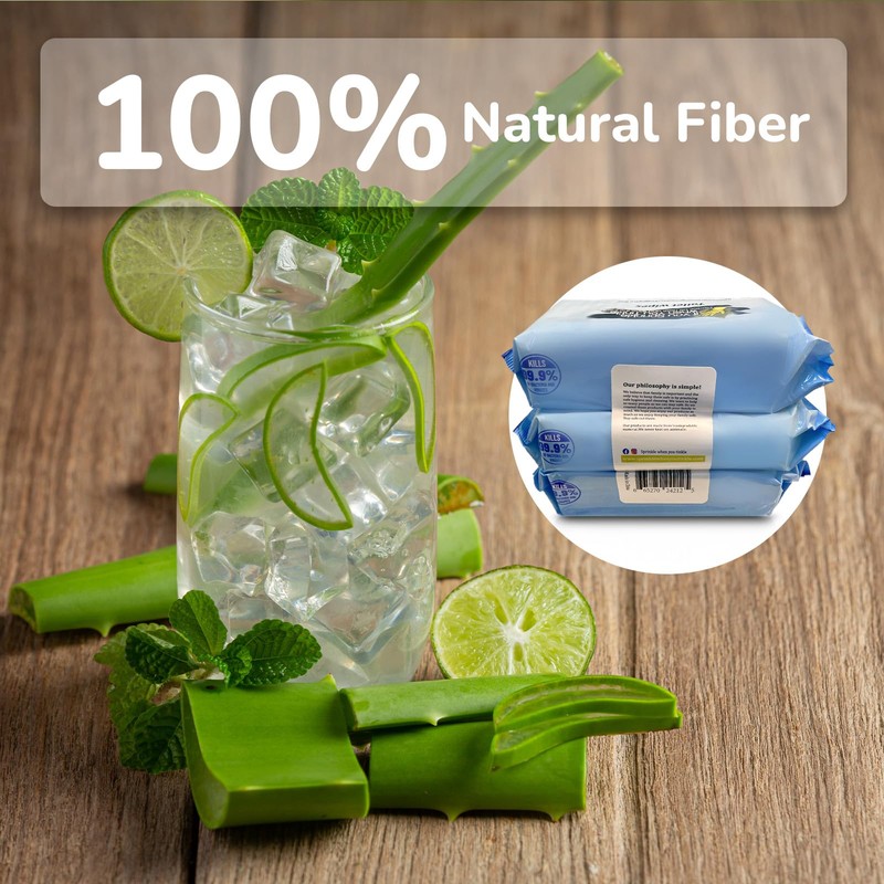 3 Pack Refill Pack Toilet Seat Wipes