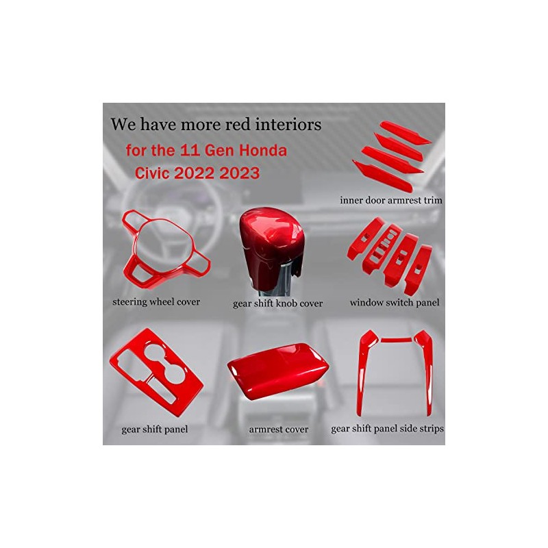 BoxCheer for 11th Gen Honda Civic 2022 2023 Gear Shift