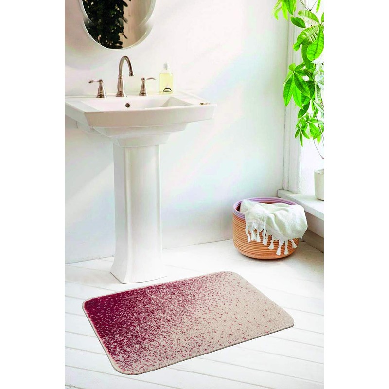 Lashuma Ibisco Bath Runner, Grey, Soft Bath Runner, Shower Mat,