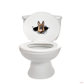 Car Sticker 15 cm German Shepherd Car Sticker German Shepherd Car Stickers Waterproof Pet Dog Ripped Sticker Bumper Rear Window Decor Reflective Sticker D26006#