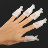 10Pcs Acrylic Nail Art UV Gel Polish Remover Wrap Cleaner