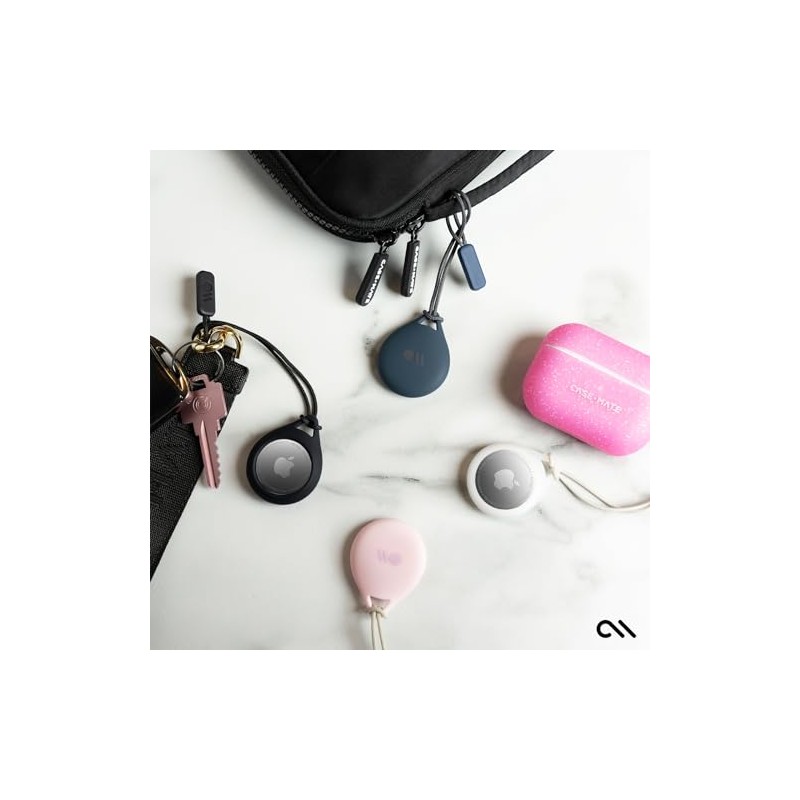 Case-Mate AirTag Holder - Durable Keychain with Rugged Strap