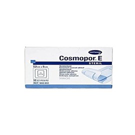 Hartmann Set 10 Cosmopor steril Pflaster – steril mit Kompressen 5 cm x 7,2 cm