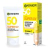 Protector Solar 50 Superuv Toque Seco Tono Claro Garnier, 40ml