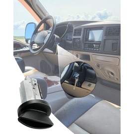 2PCS Ignition Key Cylinder & Door Lock Cylinder with Key Fit for Ford F150 F250 F350 F450 Super Duty Explorer Expedition 1997-2007, Replace 7C3Z1521990A 7C3Z-1521990-A 703362 707624