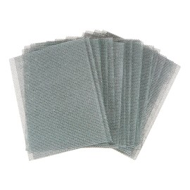 HARFINGTON 20pcs 320 Grits Mesh Sanding Screen Sheets 3" x 4" Wet or Dry Sandpaper Dust Free Abrasive Pads for Car Wood Drywall Metal Polishing & Grinding
