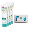 Dove Sensitive Mild Face Wash, 4.6 oz (130 g) x