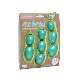 Eco Candle Co. Eco Beans Wax Melts 2-Pack, Ocean Waves, 3.5 oz. - Scents of Marine Air, Citrus, & Musk - 100% Soy Wax Fragrance & Essential Oil Blends, Phthalate Free