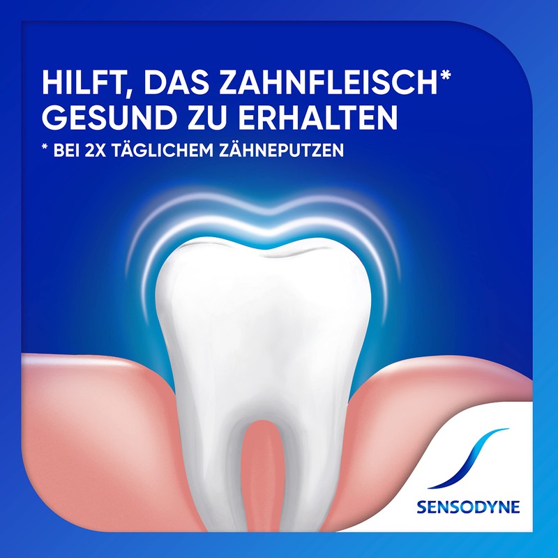 Sensodyne MultiCare Zahnfleischschutz Zahncreme, tägliche Zahnpasta mit Fluorid, bei schmerzempfindlichen