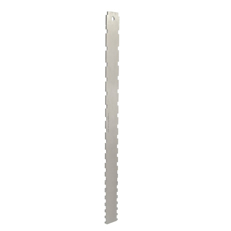 Electric Guitar Neck Fretboard Notched Straight Edge and Fret Rocker