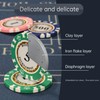 LUOBAO Premium Numbered Poker Chips for Card Board Game,Professional Clay