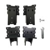 4x4 Outdoor Multi-Use Angle Brackets,Platform Bracket for Hunting Blinds, Shooting