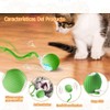 Juguete Eléctrico para Gatos y Perros - Pelota Rodante Automática,