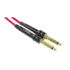 GEORGE L'S Guitar Cable 155 Instrument Straight Plugs Cable 10ft Red
