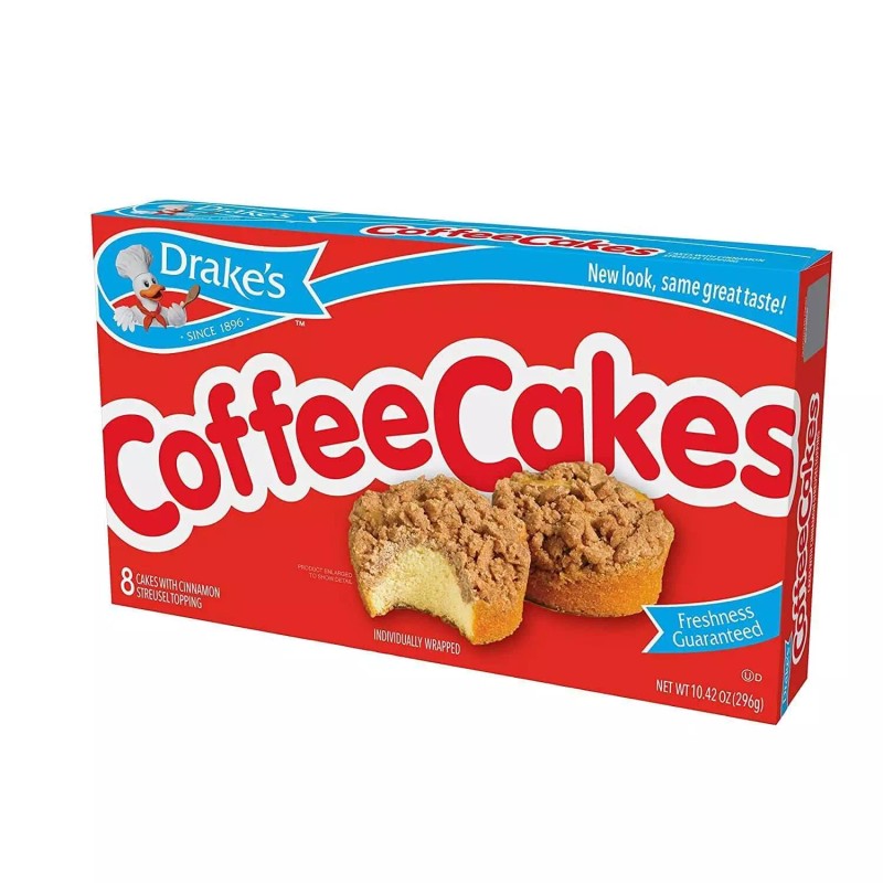 Drake's Coffee Cakes, 5 boxes, 40 Individually Wrapped Breakfast Pastries