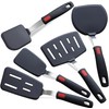 Jazoon™ Silicone Spatula Turner, 5-Pack Spatulas Silicone Set for Nonstick