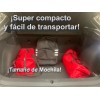 2 Sillas Plegables Mini Con Mesa Para Adulto Playa Camping.