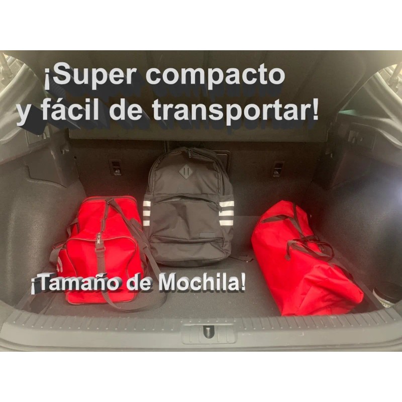 2 Sillas Plegables Mini Con Mesa Para Adulto Playa Camping.