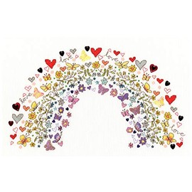 Bothy Threads Beautiful Rainbow Cross Stitch Kit