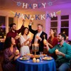 Serpizepaty Hanukkah Decorations for Home, Pre-Strung Happy Hanukkah Banner